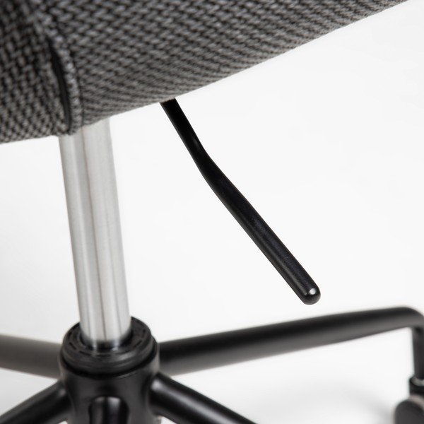 Pelēks biroja krēsls Kave Home Yasmin-image-1