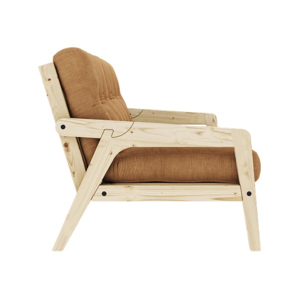 Sinepju dzeltens dīvāns 204 cm Grab Clear – Karup Design-image-4