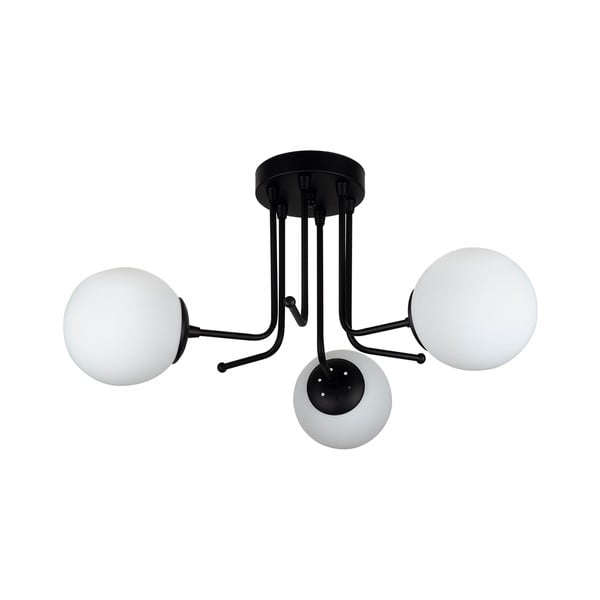 Melna griestu lampa Squid Lighting Star, augstums 34 cm-image-2