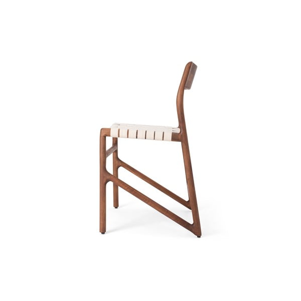 Brūns/krēmkrāsas pusdienu krēsls Fawn – Gazzda-image-4