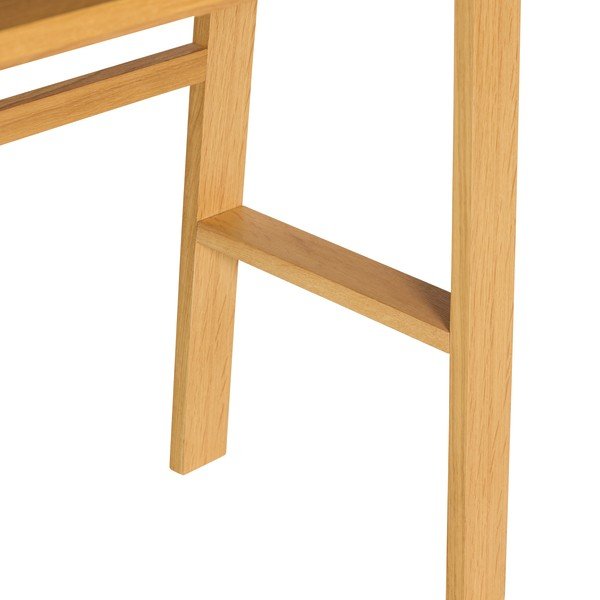 Darba galds ar ozolkoka imitāciju 45x100 cm Poke – Hübsch-image-4
