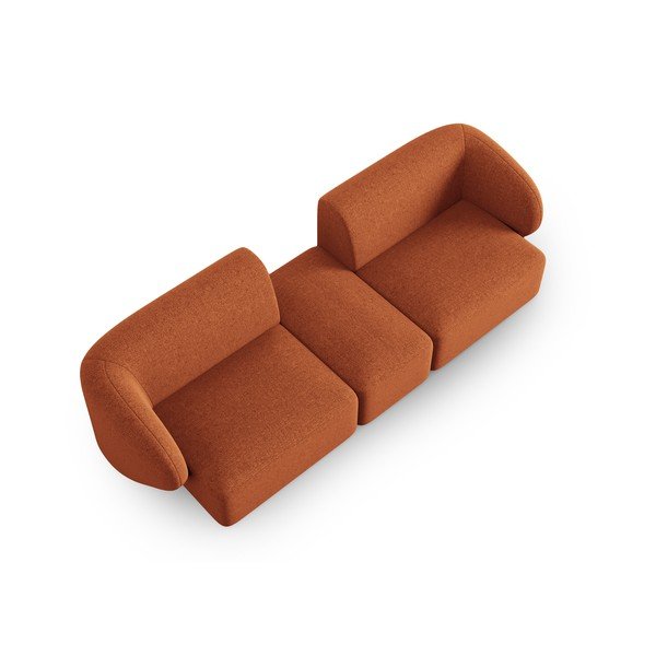 Oranžs dīvāns 239 cm Shane – Micadoni Home-image-4