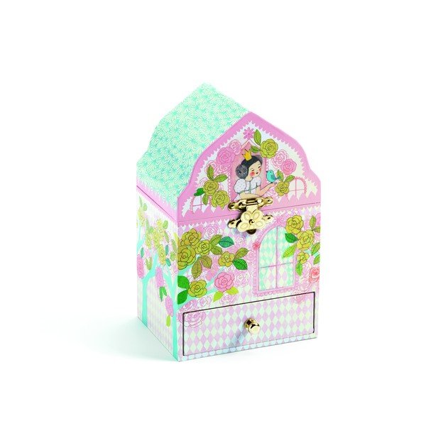 Koka rotaļlietu kaste Djeco Princess-image-1