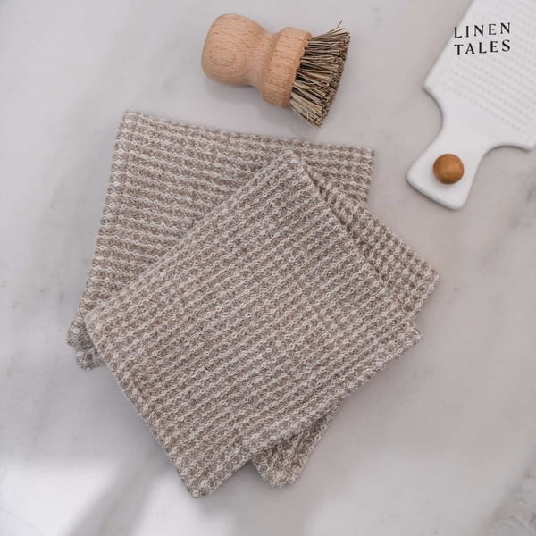 Lina dvieļi (2 gab.) 26x26 cm – Linen Tales-image-1
