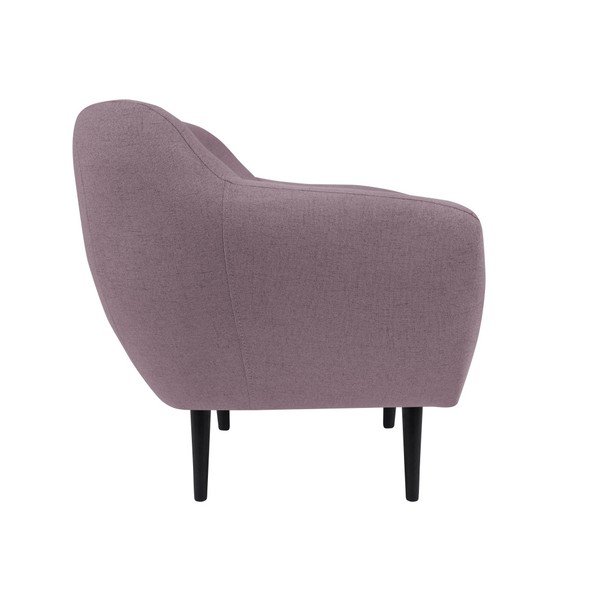 Rozā krēsls ar brūnām kājām Mazzini Sofas Piemont-image-2
