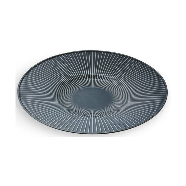 Antracīta porcelāna šķīvis Kähler Design Hammershoi Dish, ⌀ 40 cm