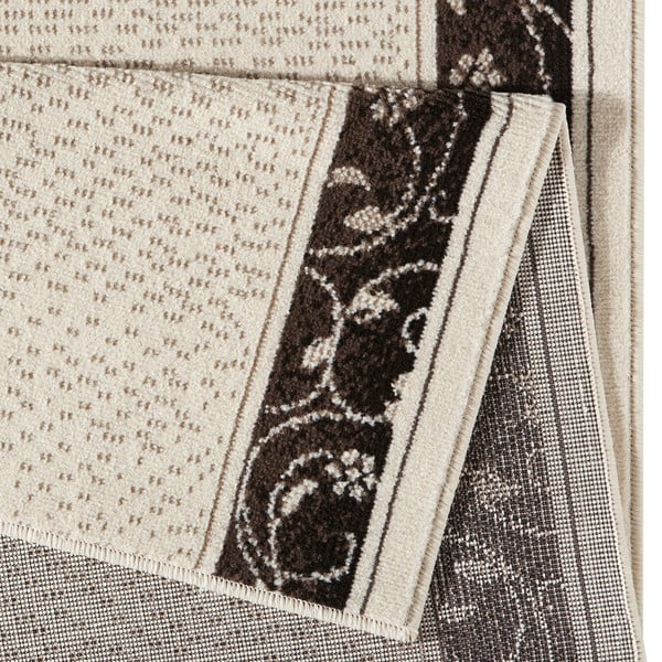 Brūns/bēšs celiņa paklājs 80x350 cm Plant – Hanse Home-image-3