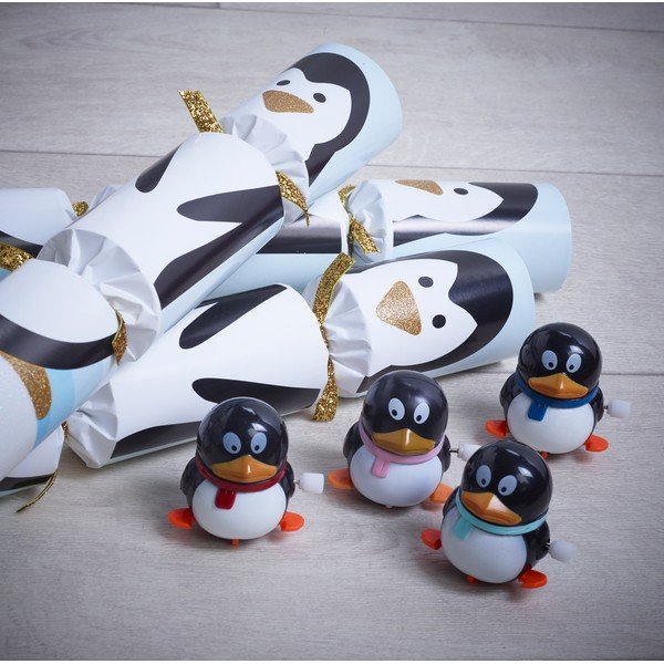 Ziemassvētku pārsteiguma konfektes (6 gab.) Racing Penguin – Robin Reed-image-1