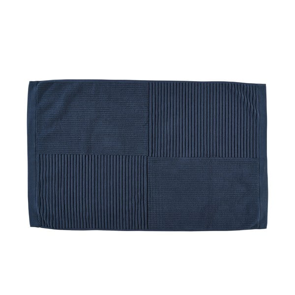 Tumši zils vannas istabas paklājiņš 50x80 cm Classic – Zone