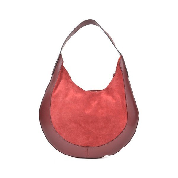 Isabella Rhea Moon Vino bordo ādas rokassoma-image-4