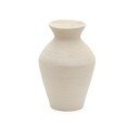 Krēmkrāsas augsta vāze no papjēmašē (augstums 51 cm) Pria – Kave Home