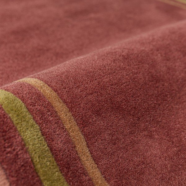 Bordo ar rokām darināts vilnas celiņa paklājs 80x230 cm Lois – Flair Rugs-image-4
