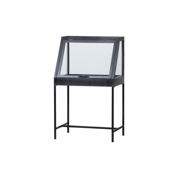 Melna vitrīna 65x109 cm Dido – WOOOD-image-3
