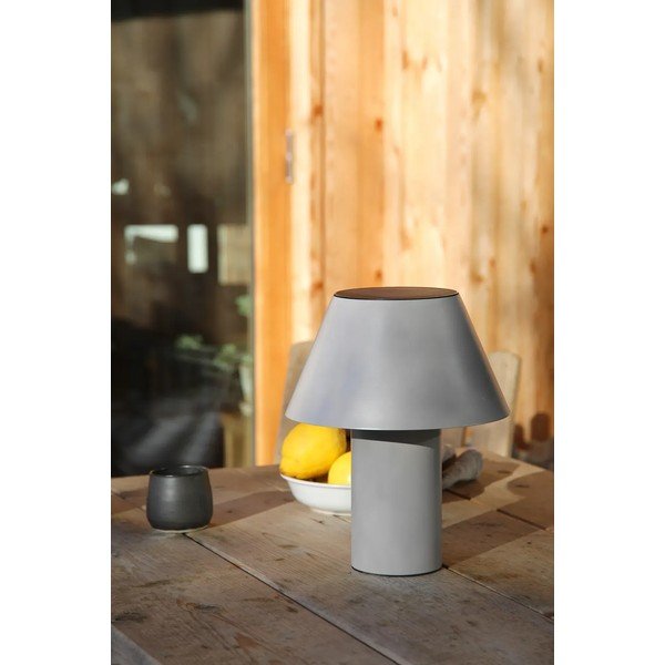 LED galda āra gaismeklis ar regulējamu spilgtumu ar saules baterijām/ar USB ø 25 cm Vivo – Markslöjd-image-2