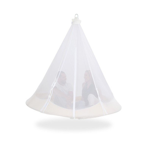 Balts moskītu tīkls šūpolēm ø 180 cm – Hangout Pod-image-4