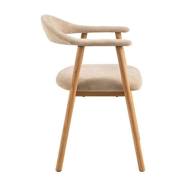 Bēši/dabīga toņa pusdienu krēsli (2 gab.) Addi – Actona-image-4
