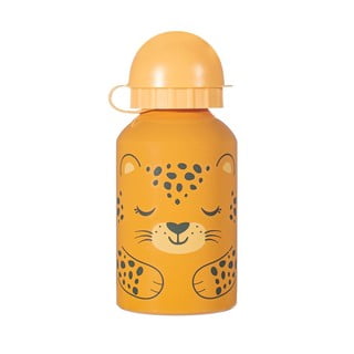 Oranža ūdens pudele bērniem Sass & Belle Leopard, 250 ml