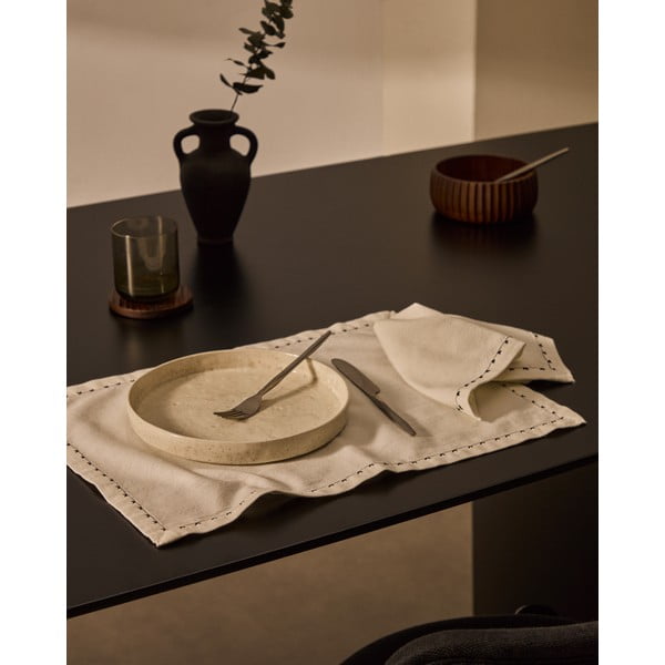 Tekstila salvetes (2 gab.) 35x35 cm Olim – Kave Home-image-3