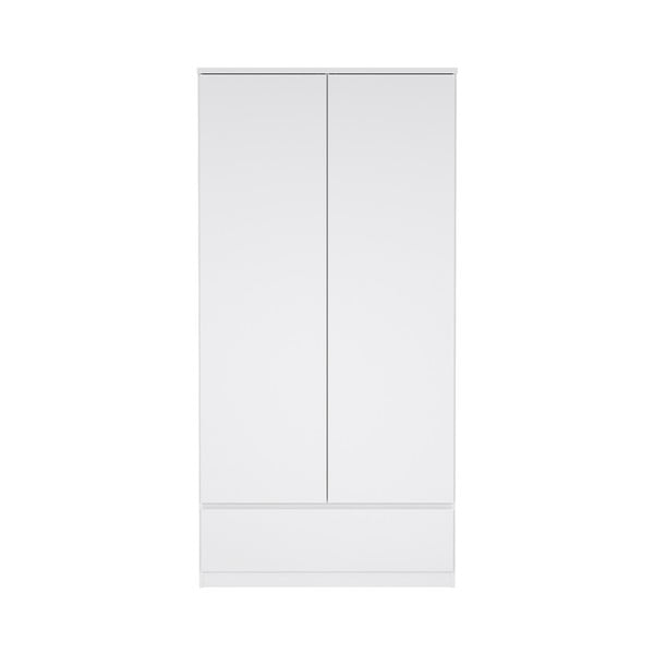 Balts drēbju skapis 99x201 cm Naia – Tvilum