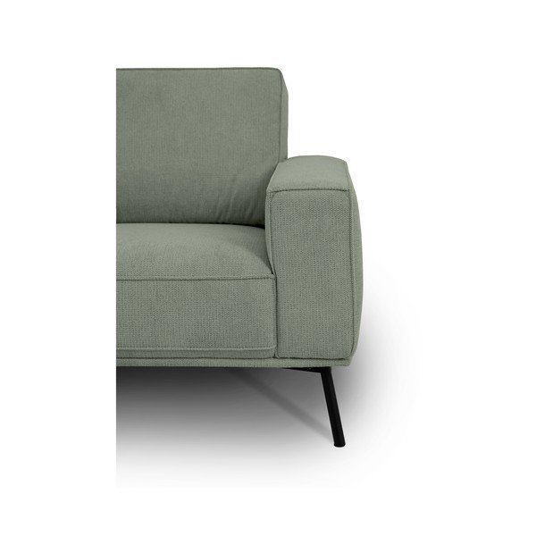 Zaļš stūra dīvāns no šenila auduma (ar kreiso stūri/L veida) Amsterdam – Scandic-image-4