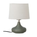 Tumši zaļa galda lampa ar auduma abažūru (augstums 28 cm) Loa – Bloomingville