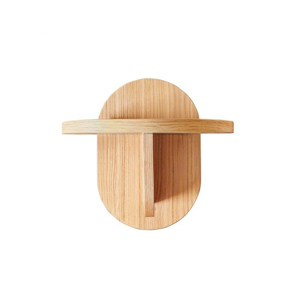 Dabīga toņa ozolkoka imitācijas plaukts Soft – Woodman-image-3