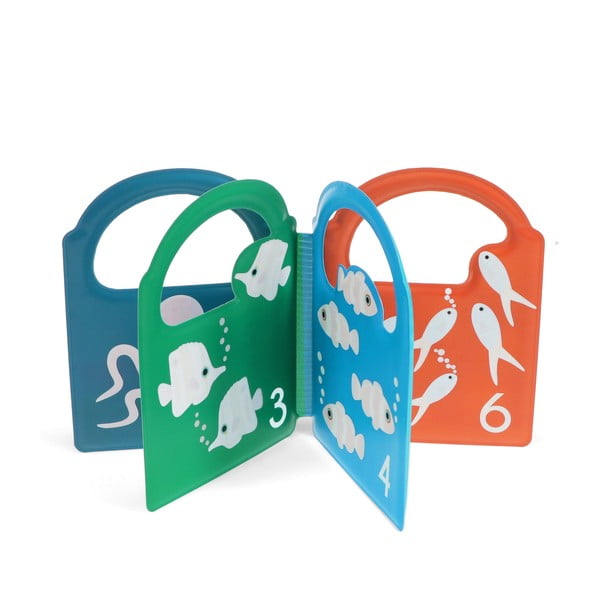 Interaktīvā rotaļlieta Colour changing bath book Ocean – Rex London-image-3