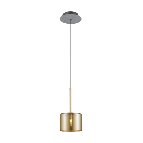 Griestu lampa zelta krāsā Homemania Decor Bibu, ⌀ 14 cm