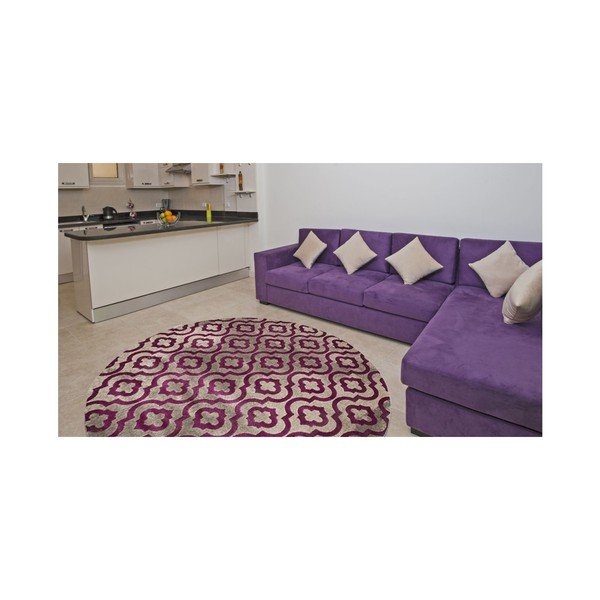 Violets paklājs Webtappeti Evergreen, 155 cm-image-1