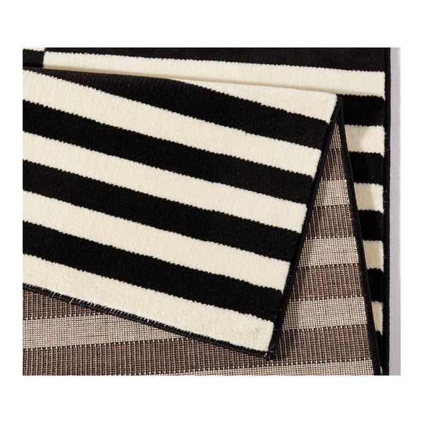 Melns/krēmkrāsas paklājs 120x170 cm Gloria – Hanse Home-image-3