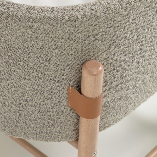 Pelēka zīdaiņu gultiņa Kave Home Adara-image-2