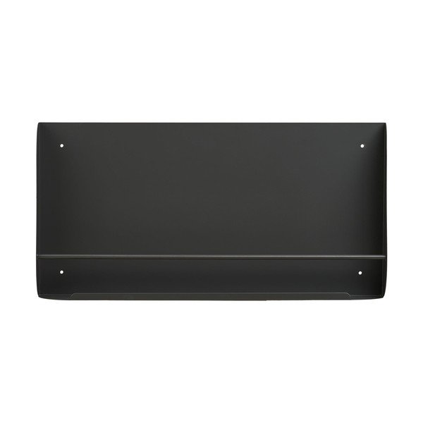 Tumši pelēks metāla sienas plaukts 60 cm Volterra – House Nordic