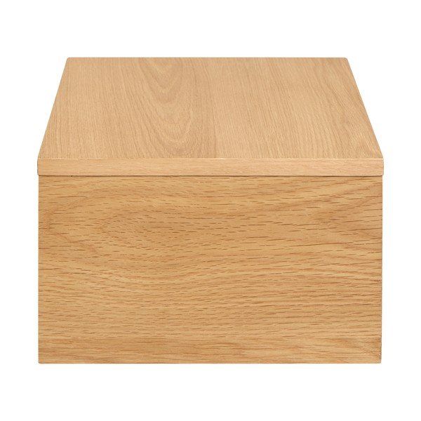 Gaiša dabīga toņa naktsskapītis ar ozolkoka imitāciju Monfort – Actona-image-4