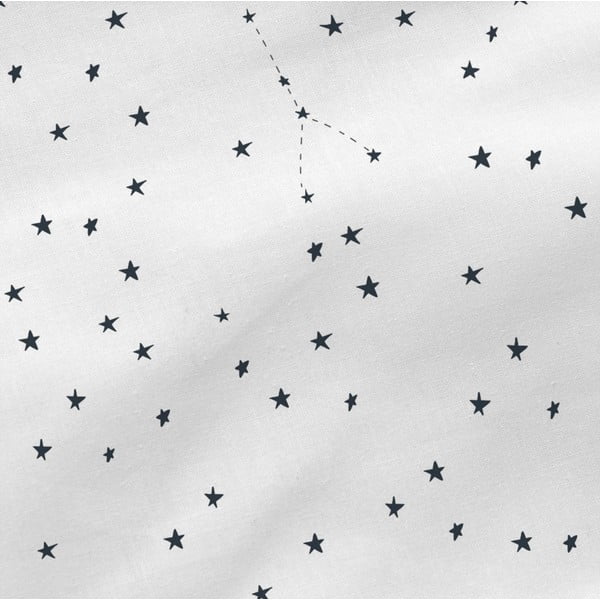 2 kokvilnas spilvendrānu komplekts Blanc Constellation, 50 x 75 cm-image-3