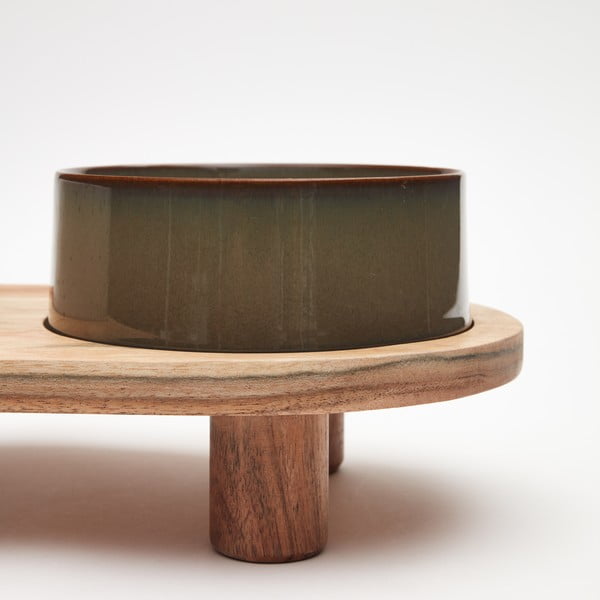 Keramikas bļodas suņiem (2 gab.) Dumbi – Kave Home-image-1