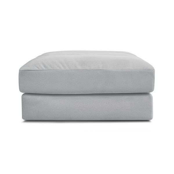 Gaiši pelēks samta kāju soliņš Sierra – Bobochic Paris