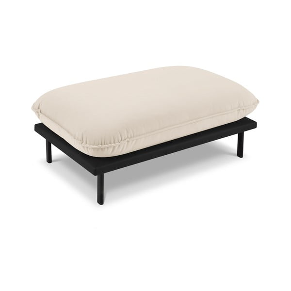 Bēšs samta pufs Auguste – Interieurs 86-image-3