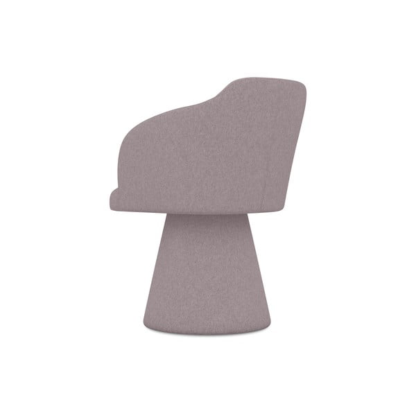 Gaiši violets polsterēts ēdamistabas krēsls Kanoa – Makamii-image-3