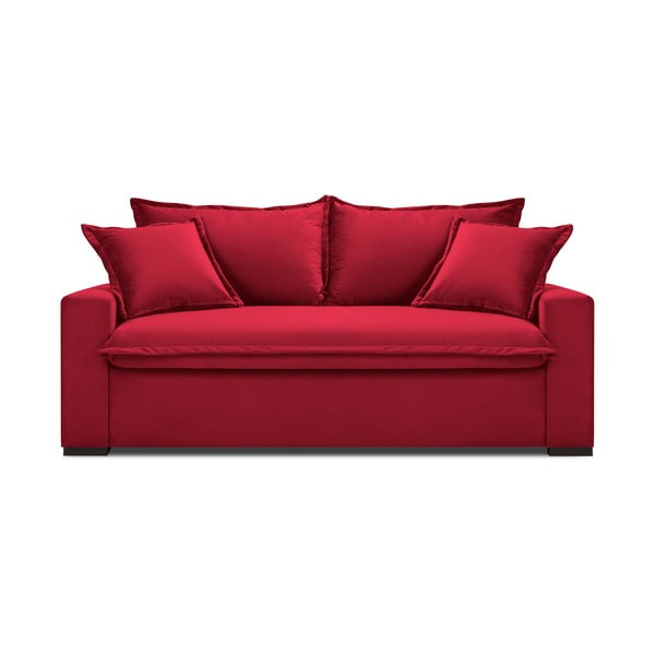 Sarkans izlaižamais dīvāns Kooko Home Mezzo