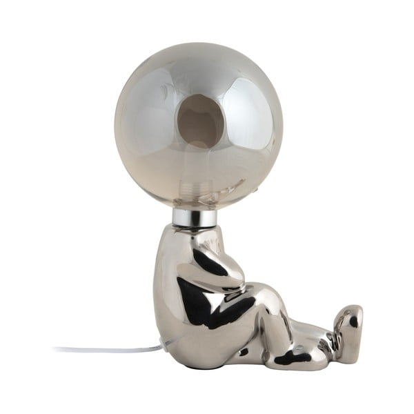 Sudraba krāsas bērnu galda lampa Joey – Leitmotiv-image-3