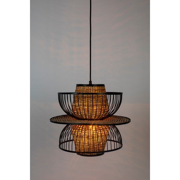 Griestu lampa White Label Carmen, ø 40 cm-image-1