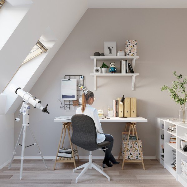 Melna metāla galda lampa (augstums 43 cm) Etna – Sollux-image-4