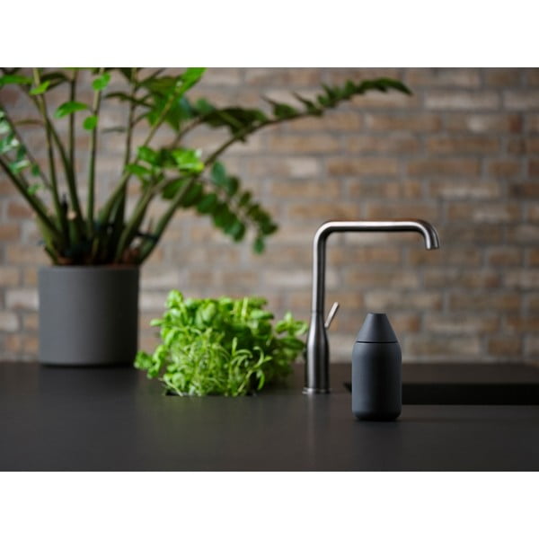 Melns silikona ziepju dozators 300 ml Singles – Zone-image-3