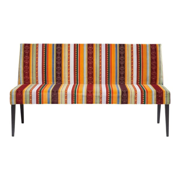 Dīvāns ar krāsainu kokvilnas pārvalku Kare Design Ļoti britu, garums 162 cm
