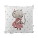 Kokvilnas spilvens bērniem Butter Kings Mouse, 45 x 45 cm