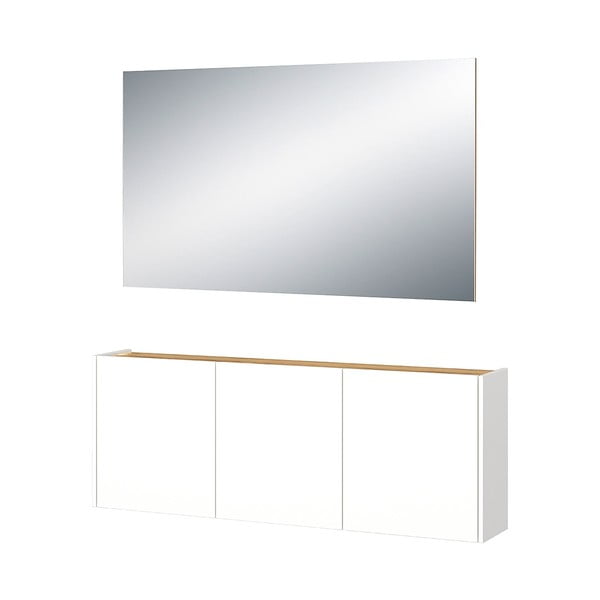 Balta priekšnama iekārta ar ozolkoka imitāciju Libbiano – Germania