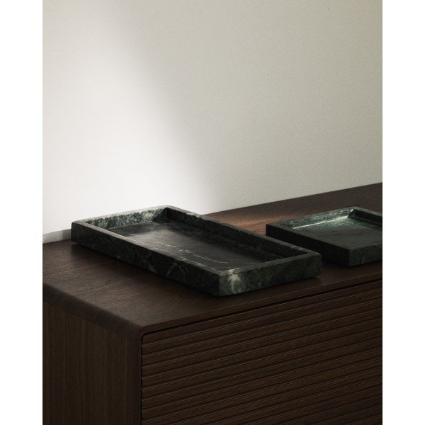 Marmora dekoratīva paplāte 18x18 cm Serela – Kave Home-image-1