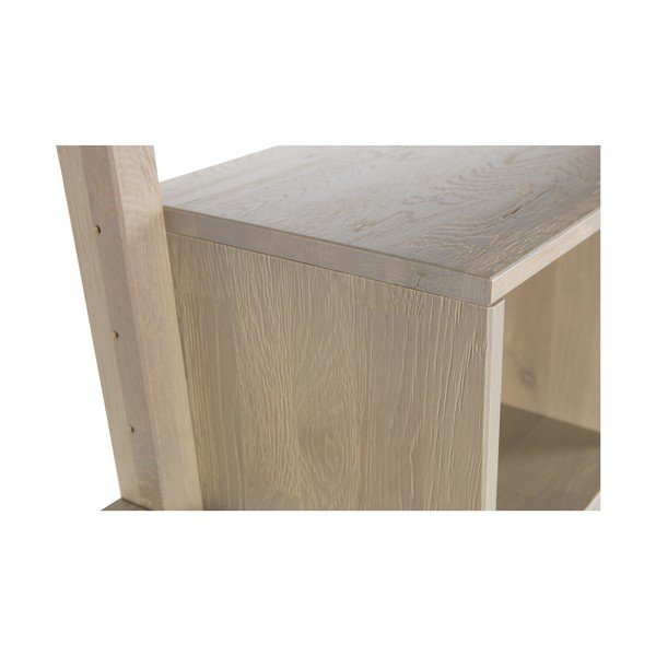 Plaukta daļa no ozolkoka ar bīdāmām durvīm WOOOD Gyan sienas komplektam-image-1