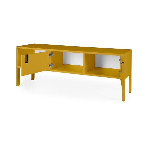 Dzeltena TV kumode Tenzo Uno, platums 137 cm-image-3