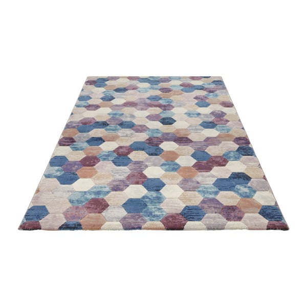 Zils un violets paklājs Elle Decoration Arty Manosque, 80 x 150 cm-image-3